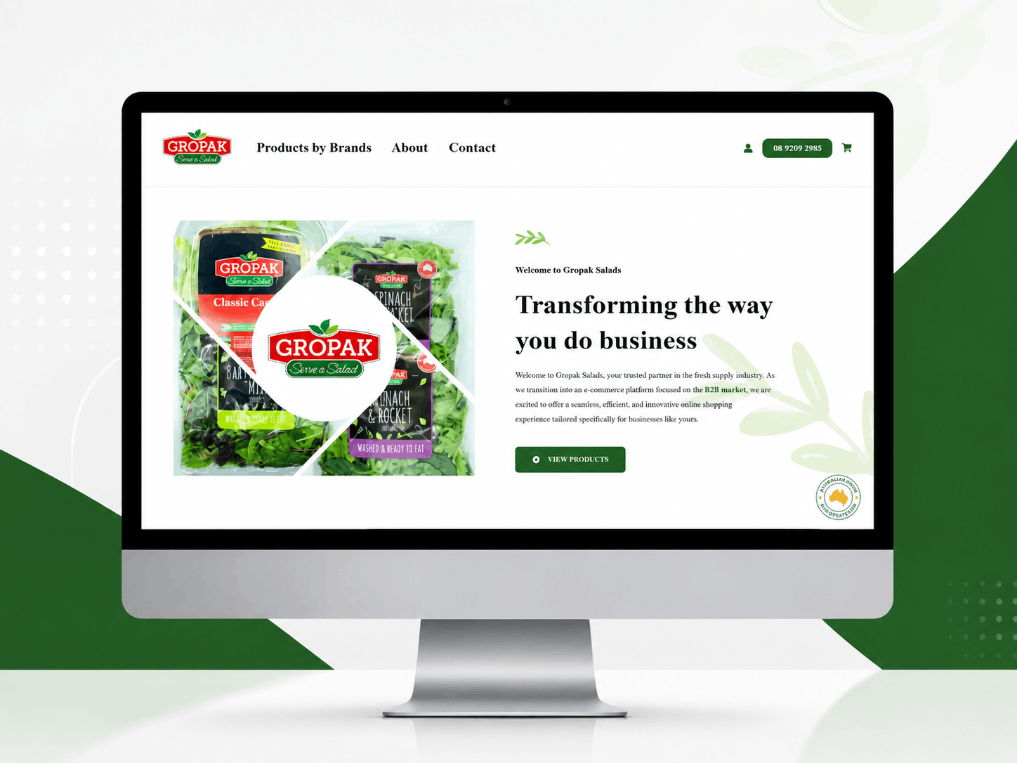 Gropak Salads | B2B Food Supply Platform